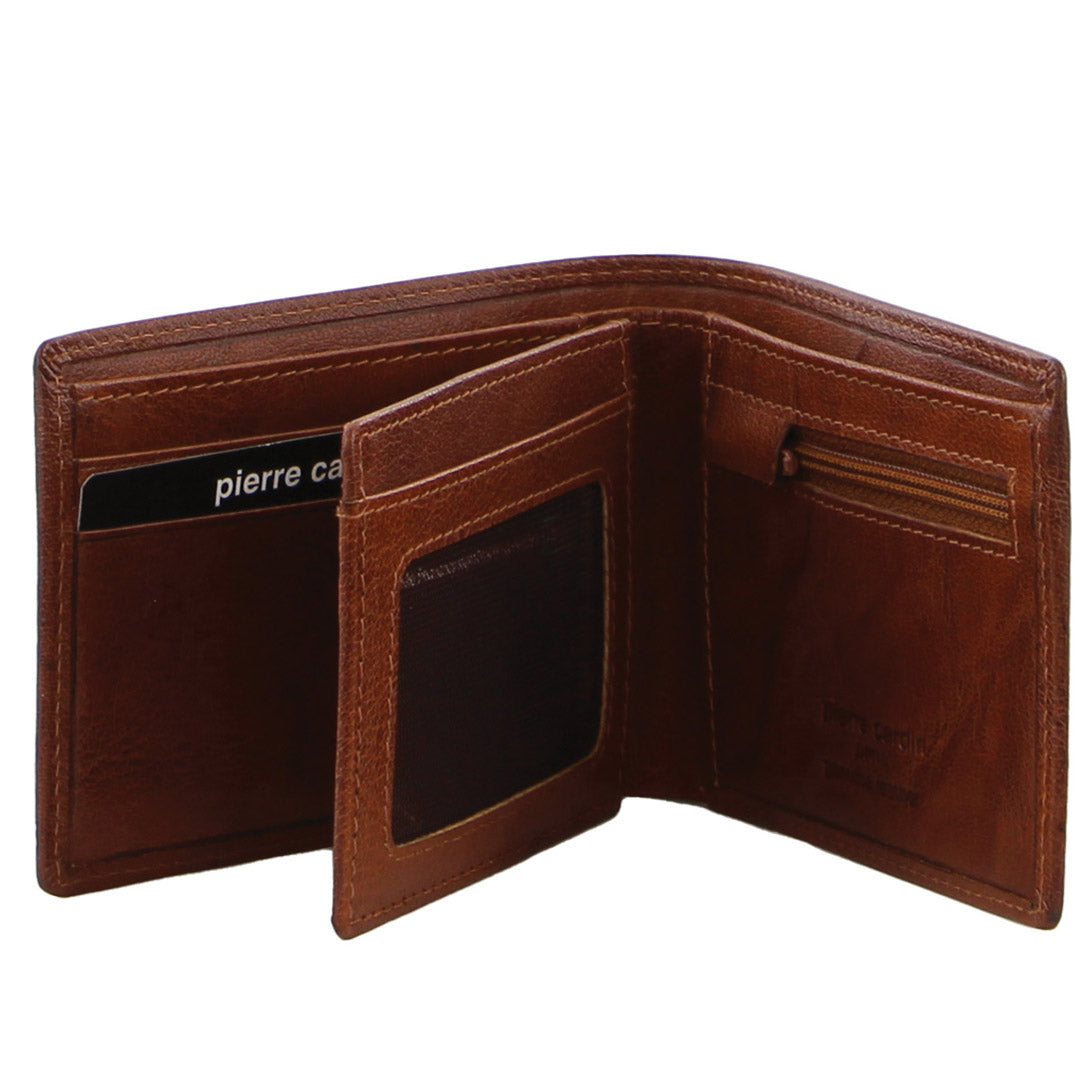 Pierre Cardin Leather Men's Bi-Fold Wallet