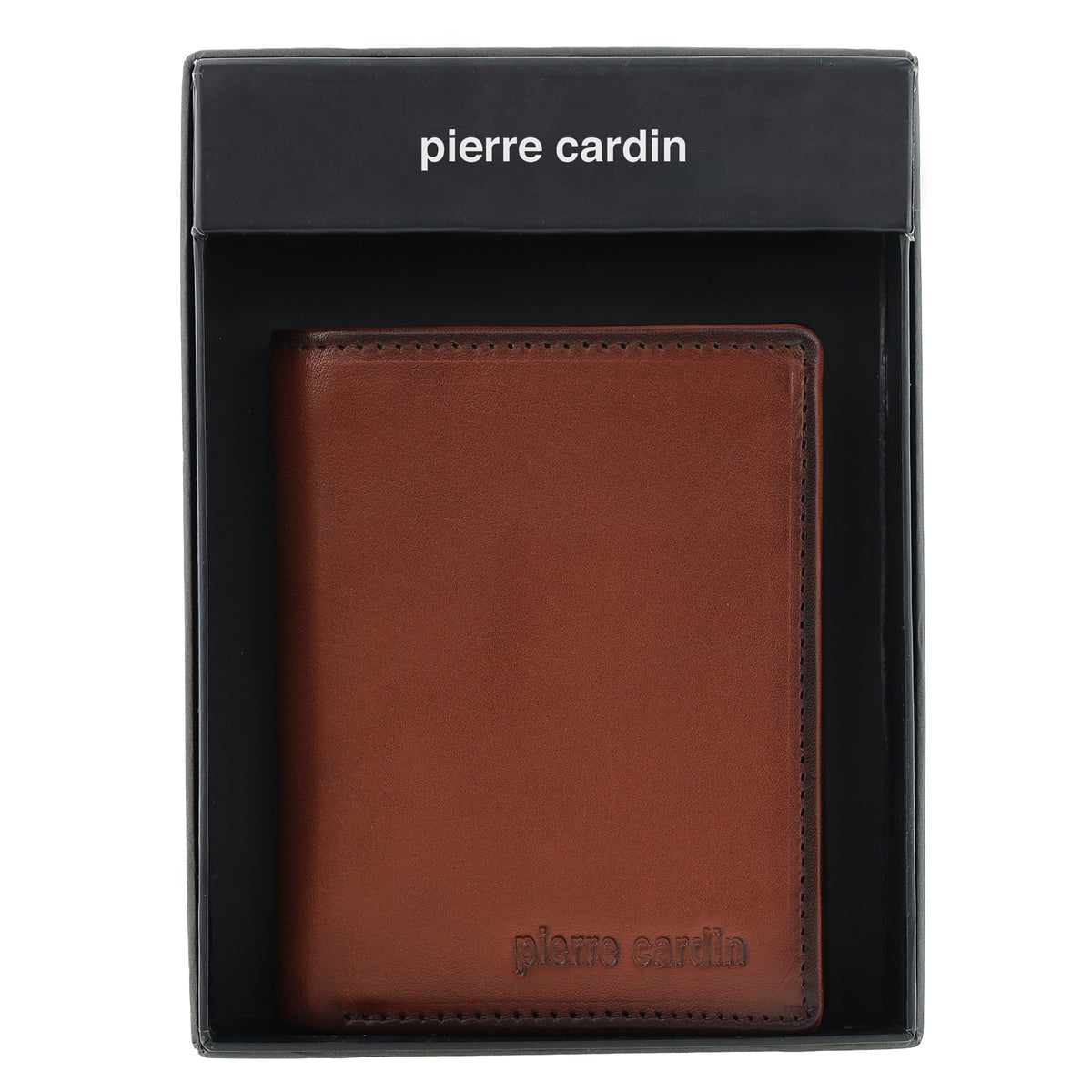 Pierre Cardin Men's Leather Tri-Fold Wallet