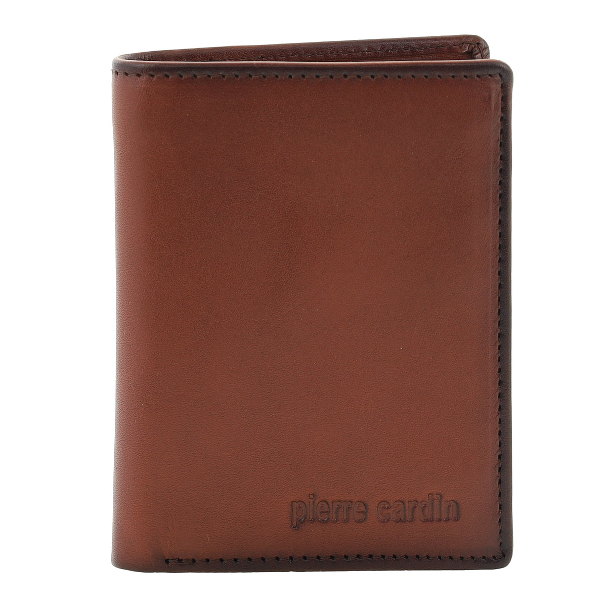Pierre Cardin Men's Leather Tri-Fold Wallet