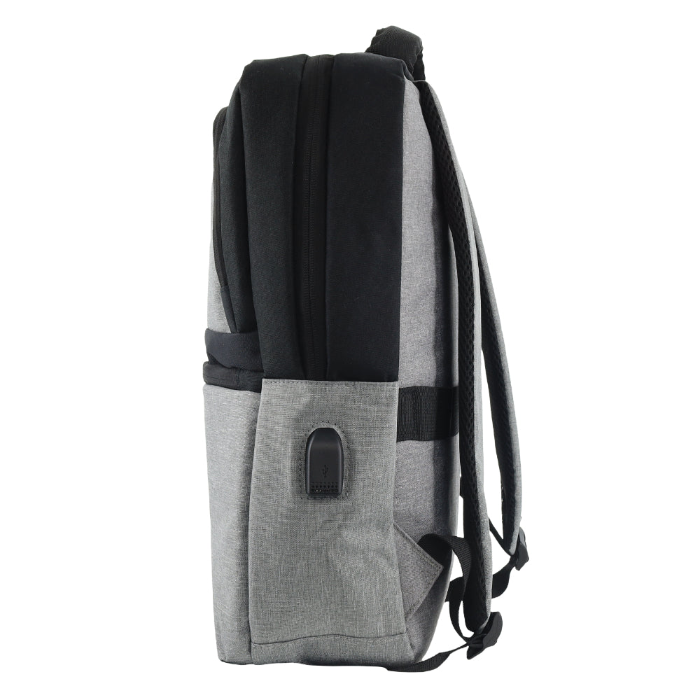 Pierre Cardin Nylon Travel & Business Backpack with Built-in USB Port