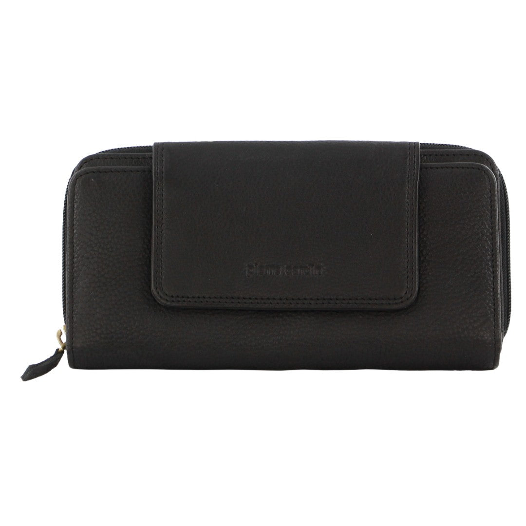 Pierre Cardin Women's Leather Bi-Fold Tab Wallet