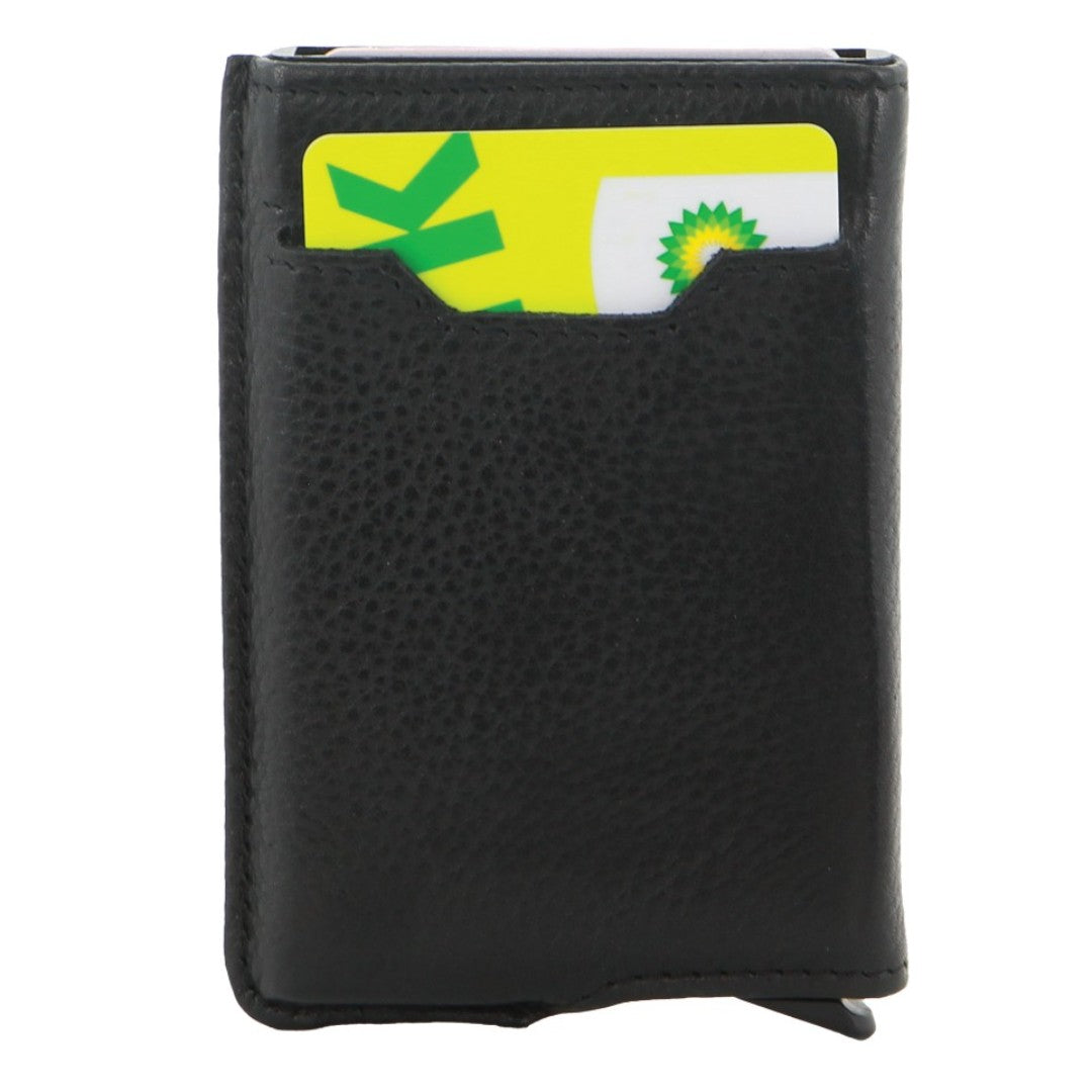 Pierre Cardin Leather Smart Slide Card Holder Tab Wallet