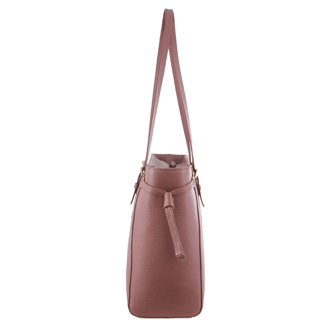 Pierre Cardin Leather Tote Bag in Rose