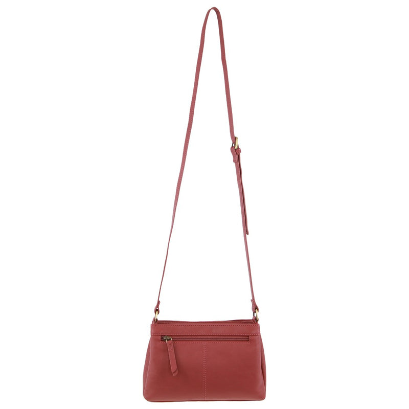 Pierre Cardin Leather Pleated Design Crossbody Bag