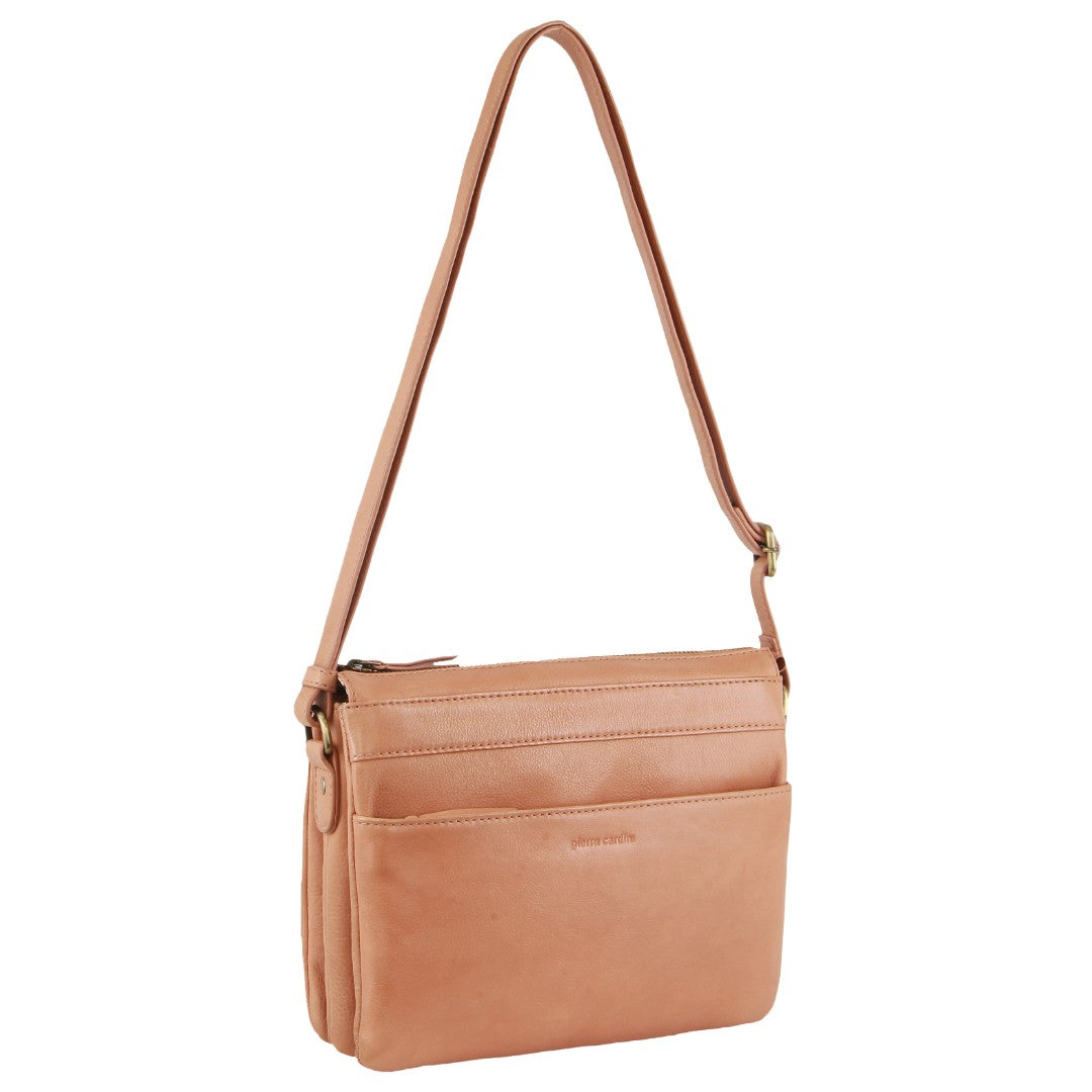 Pierre Cardin Leather Crossbody Bag