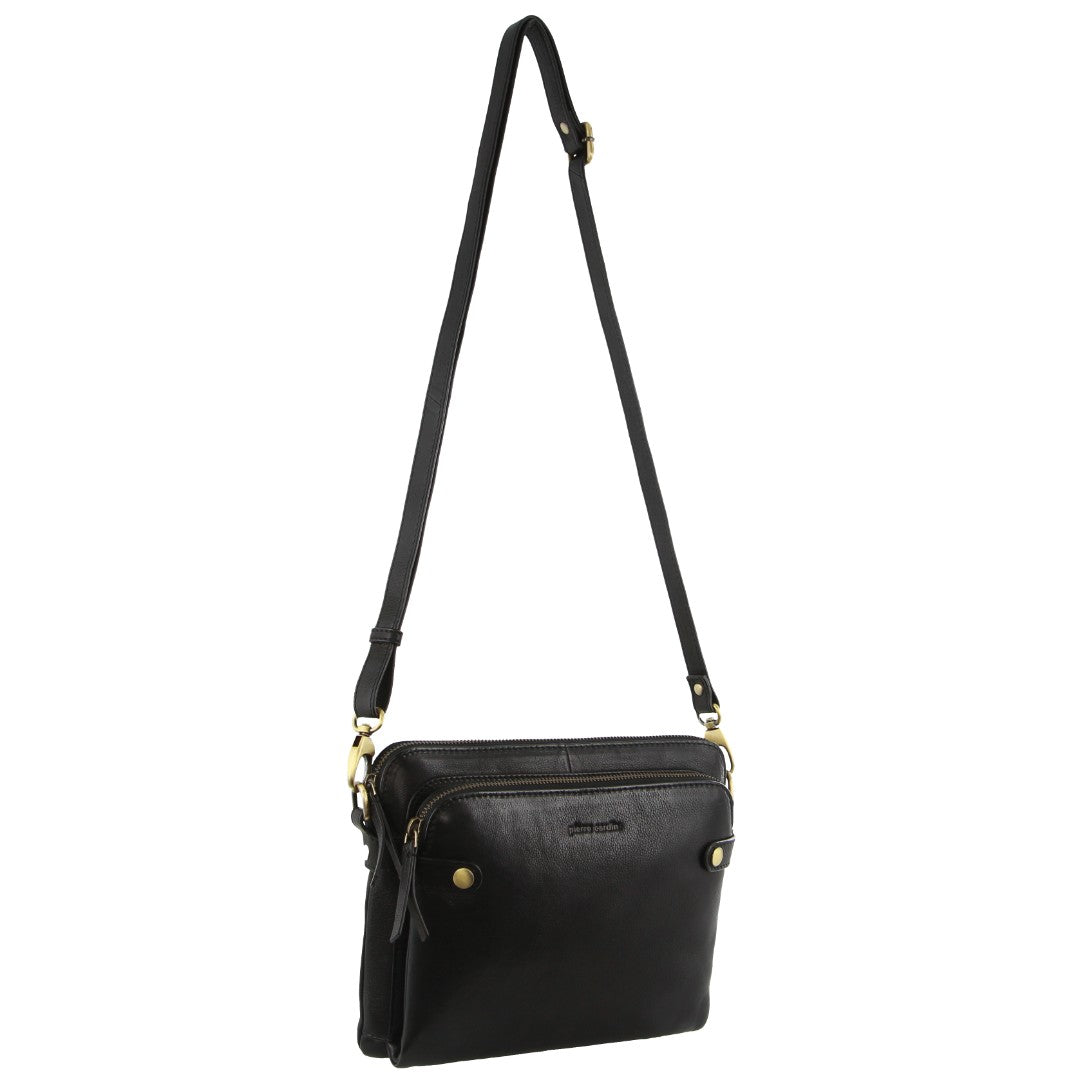 Pierre Cardin Leather Crossbody Bag