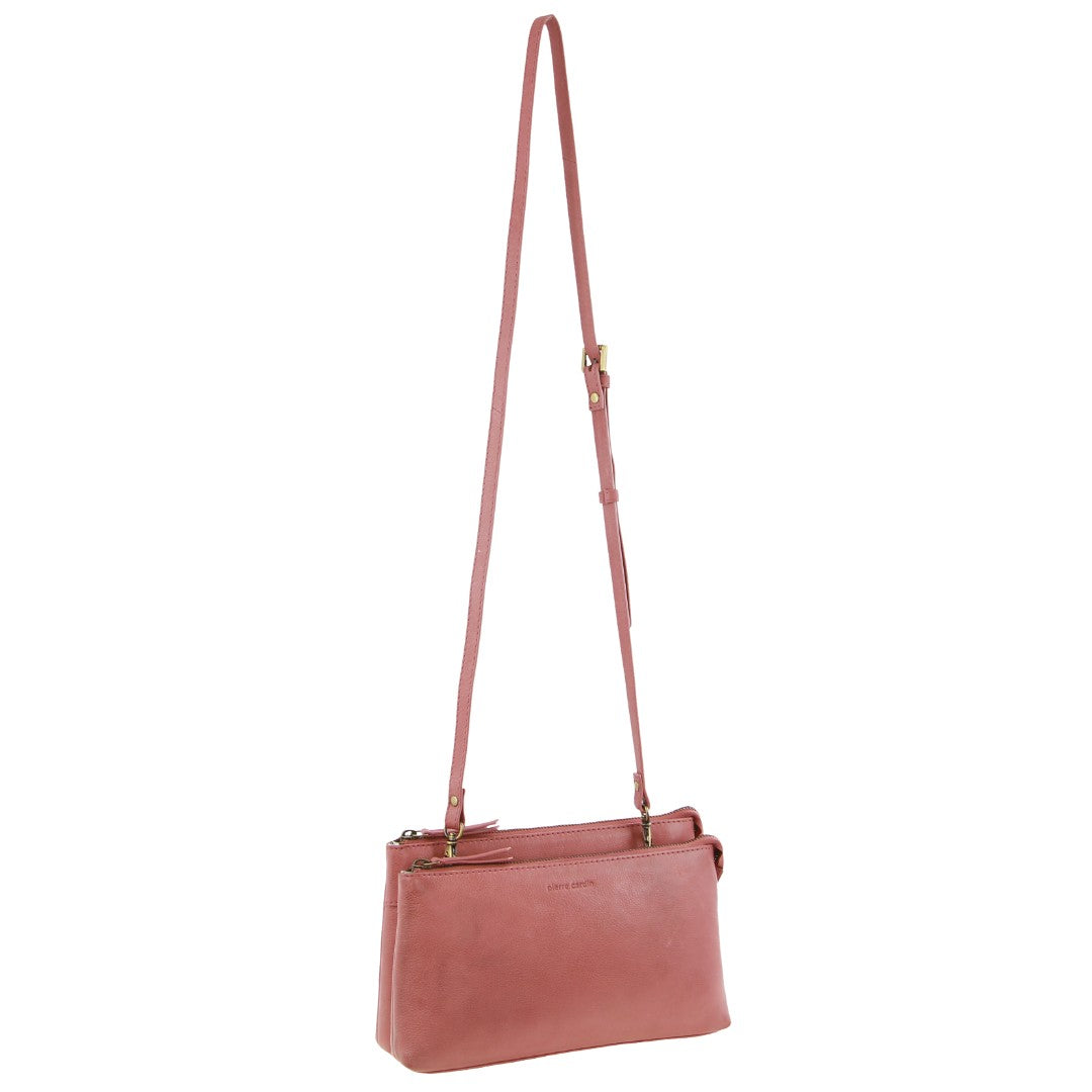 Pierre Cardin Leather Crossbody Bag