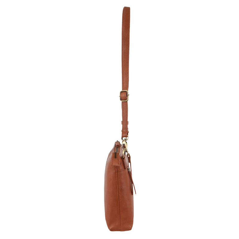 Pierre Cardin Leather Wristlet Crossbody Bag
