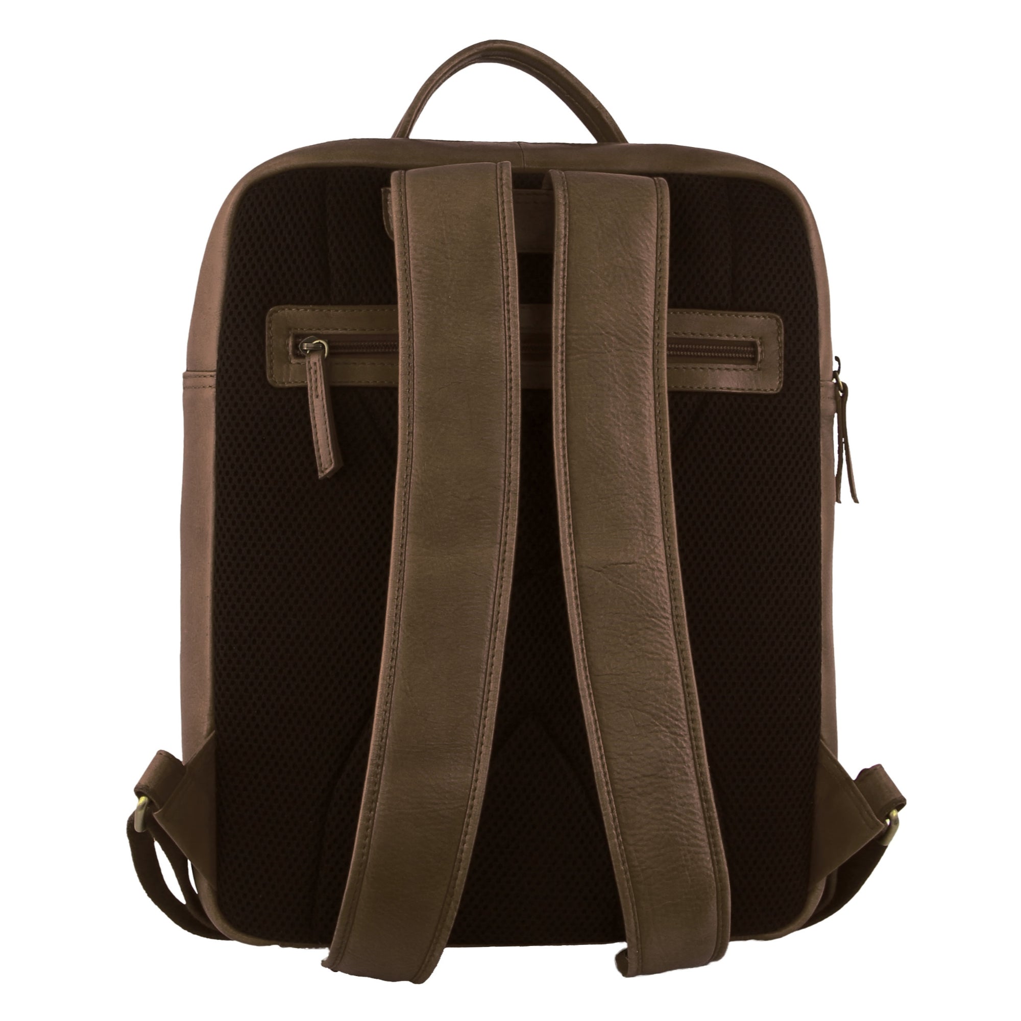 Pierre Cardin Leather Business/Laptop Backpack