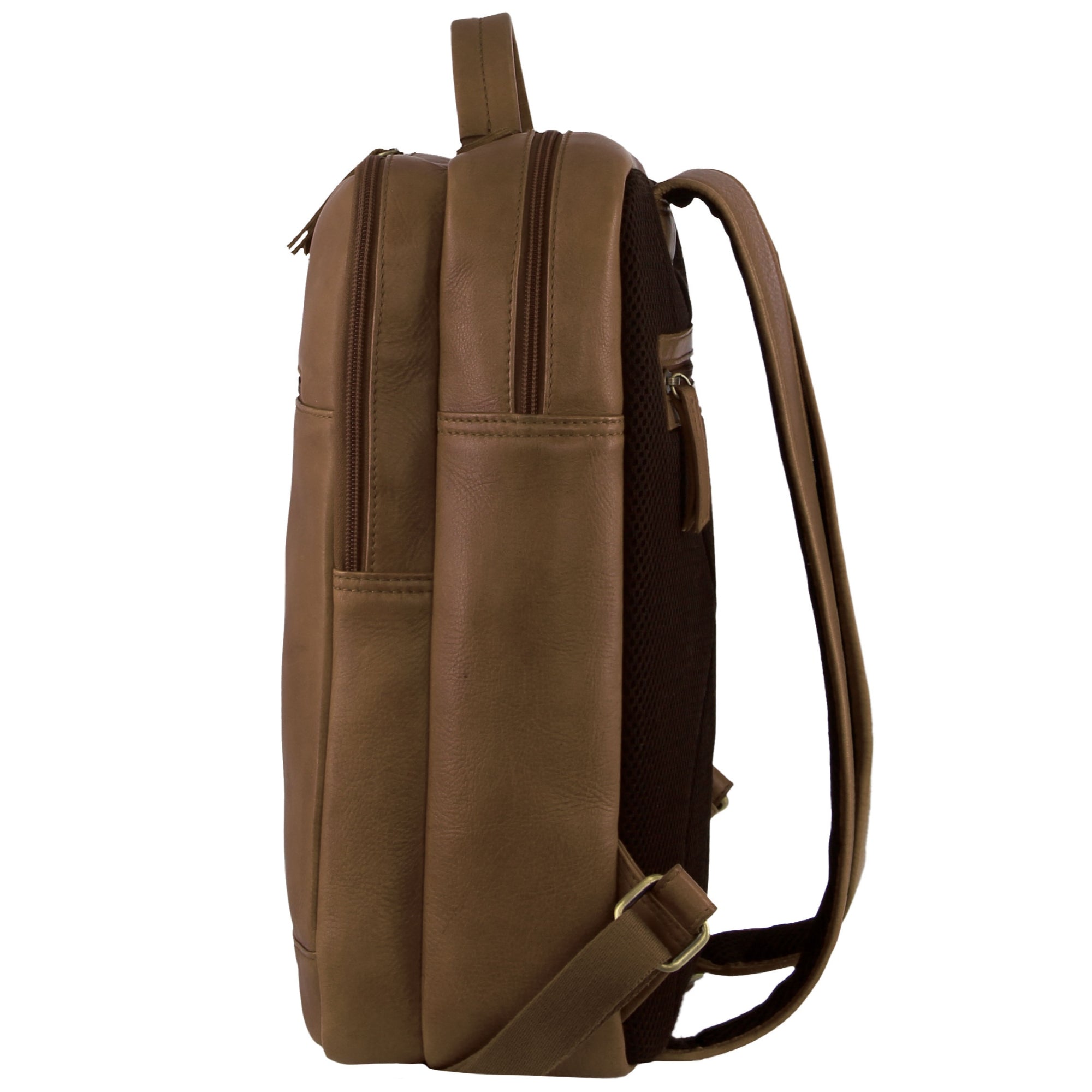 Pierre Cardin Leather Business/Laptop Backpack