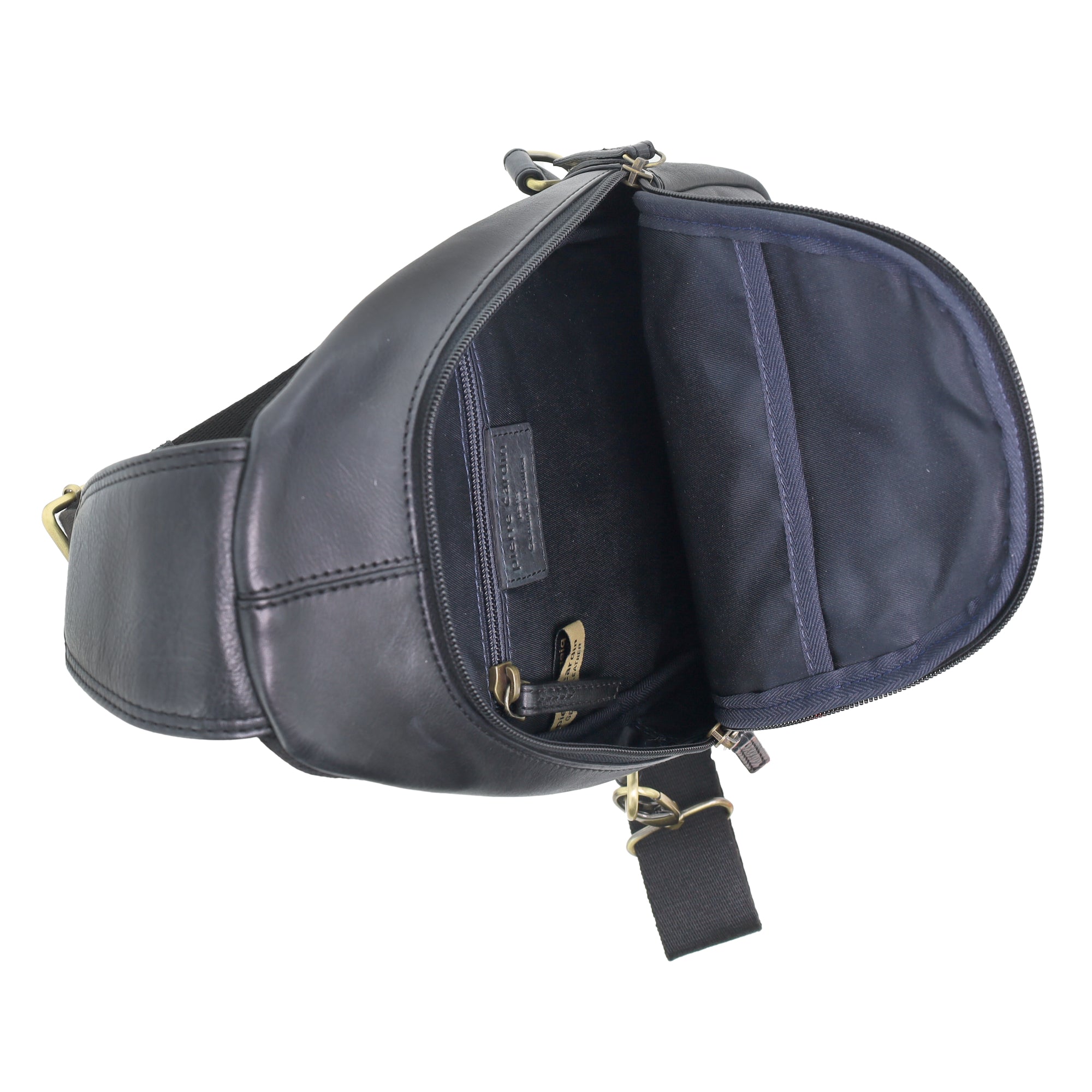 Pierre Cardin Men's Leather Sling Bag