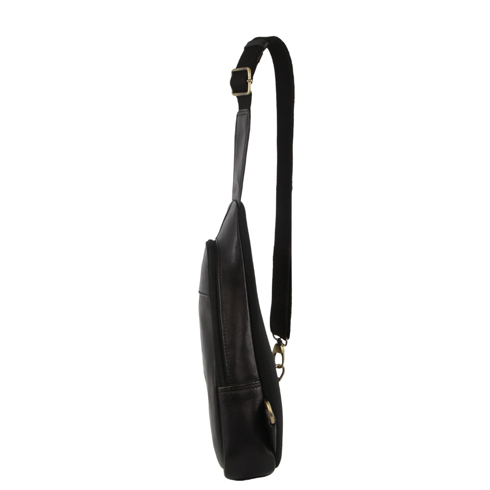 Pierre Cardin Men's Leather Sling Bag