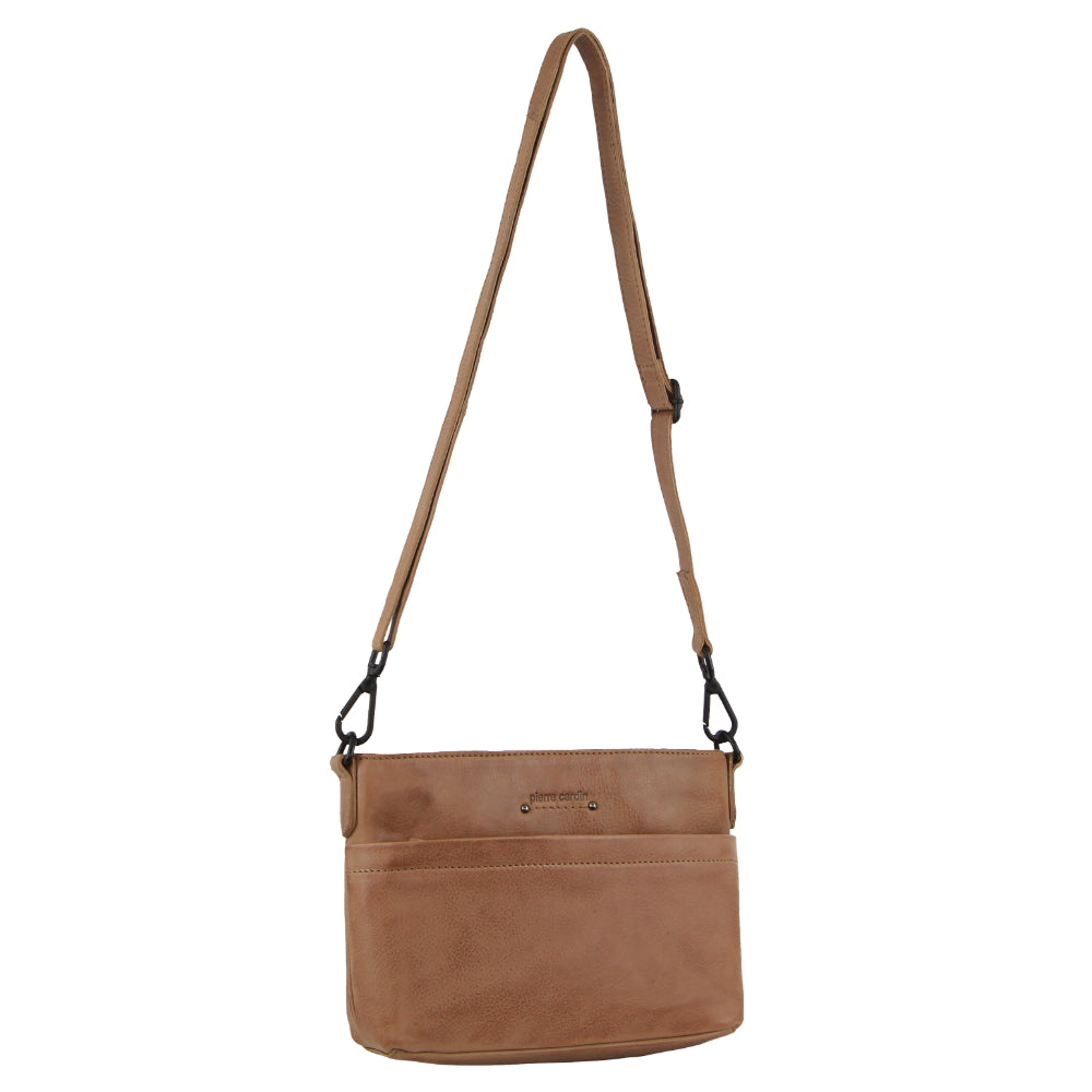 Pierre Cardin Leather Cross-Body Bag