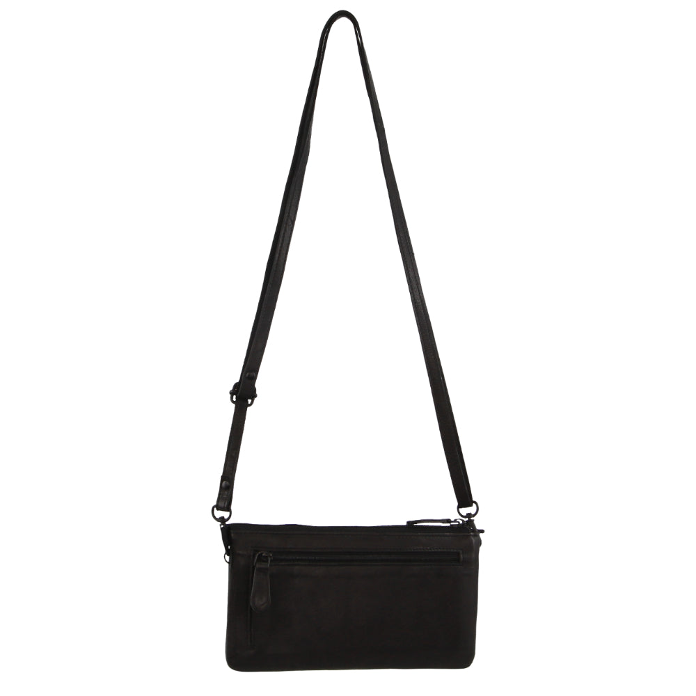 Pierre Cardin Leather Multiway Cross-Body Bag