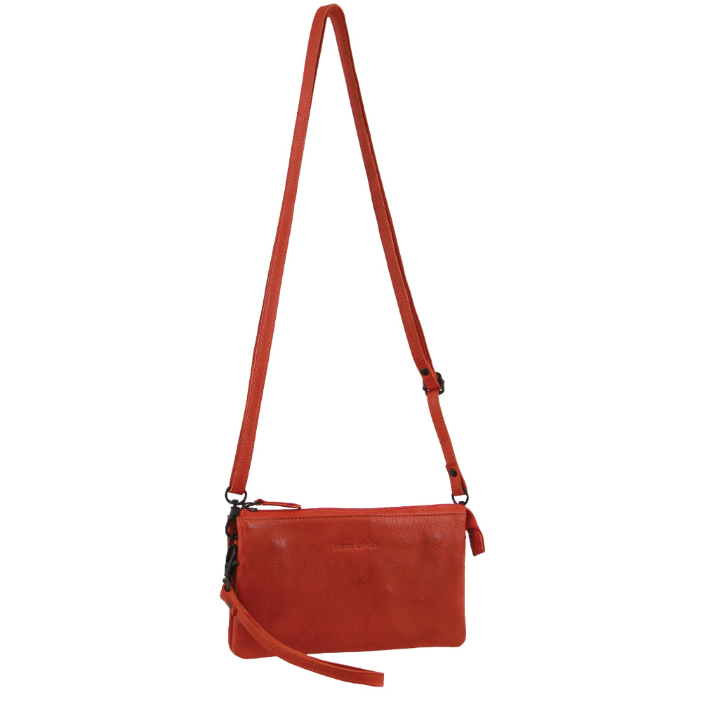 Pierre Cardin Leather Multiway Cross-Body Bag