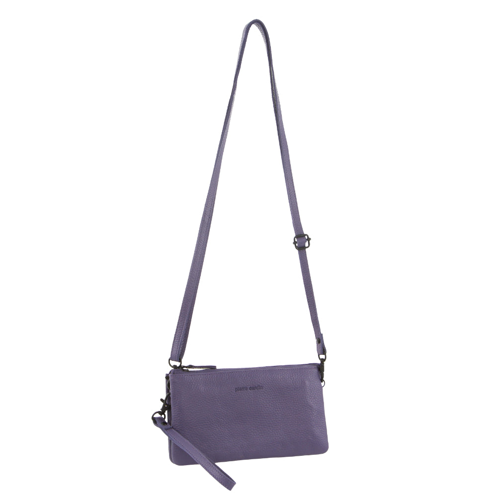 Pierre Cardin Leather Multiway Cross-Body Bag