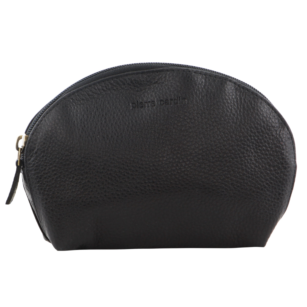 Pierre Cardin Leather Ladies Coin Purse in Black