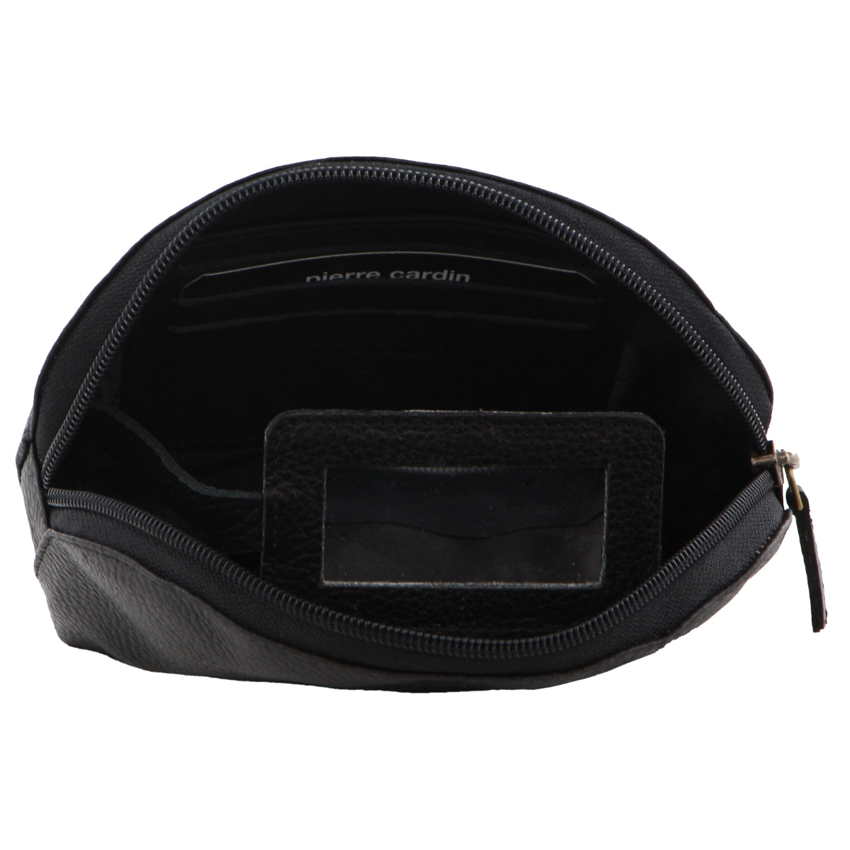 Pierre Cardin Leather Ladies Coin Purse in Black