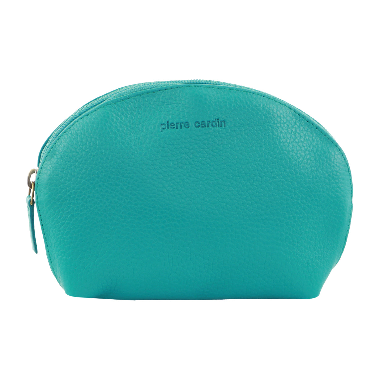 Pierre Cardin Leather Ladies Coin Purse in Turquoise