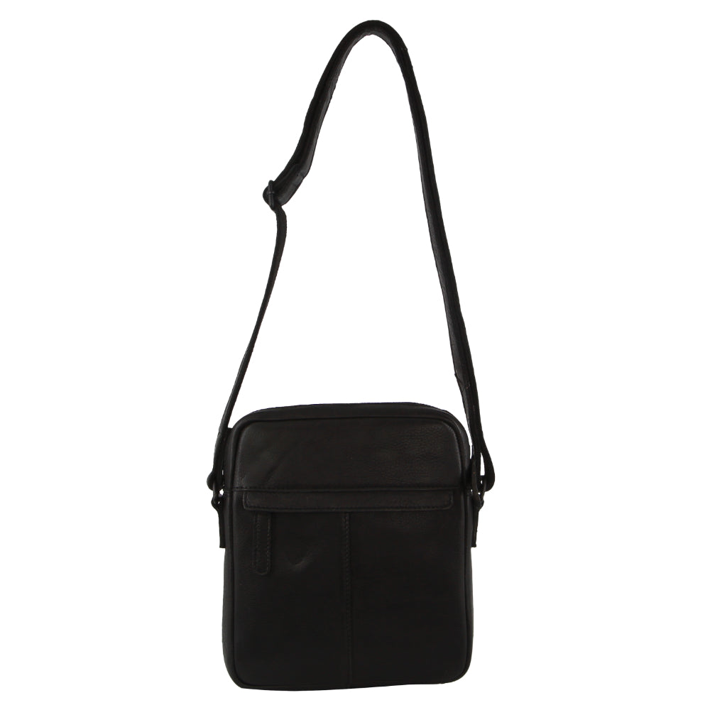 Leather Men's Multi-Compartment Cross-Body Bag – Pierre Cardin