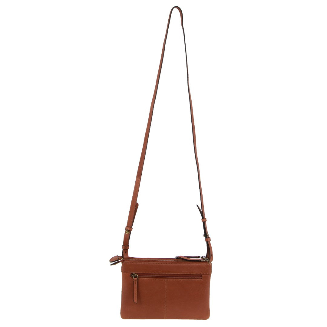 Pierre Cardin Leather Pleated Design Crossbody Bag