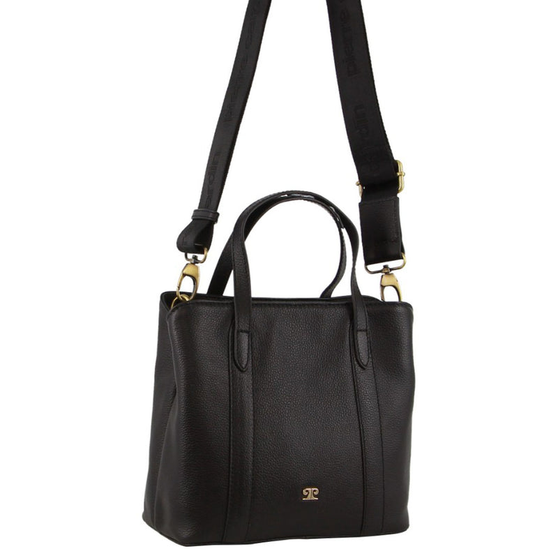 Pierre Cardin Ladies Leather Webbing Strap Tote Bag