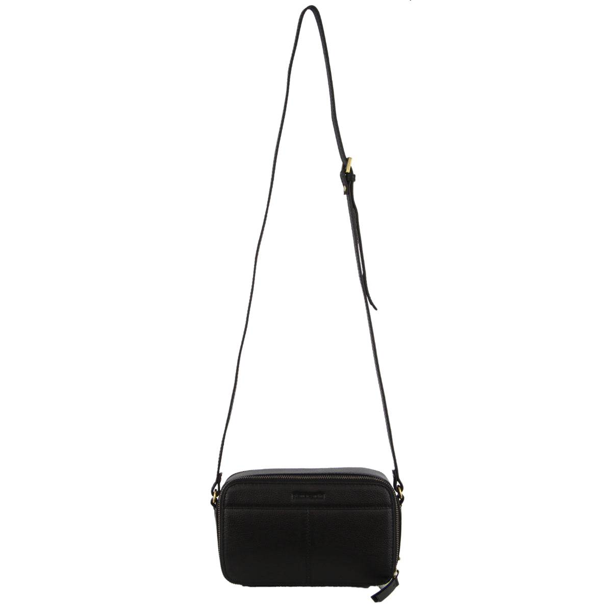 Pierre Cardin Leather Crossbody Camera Bag