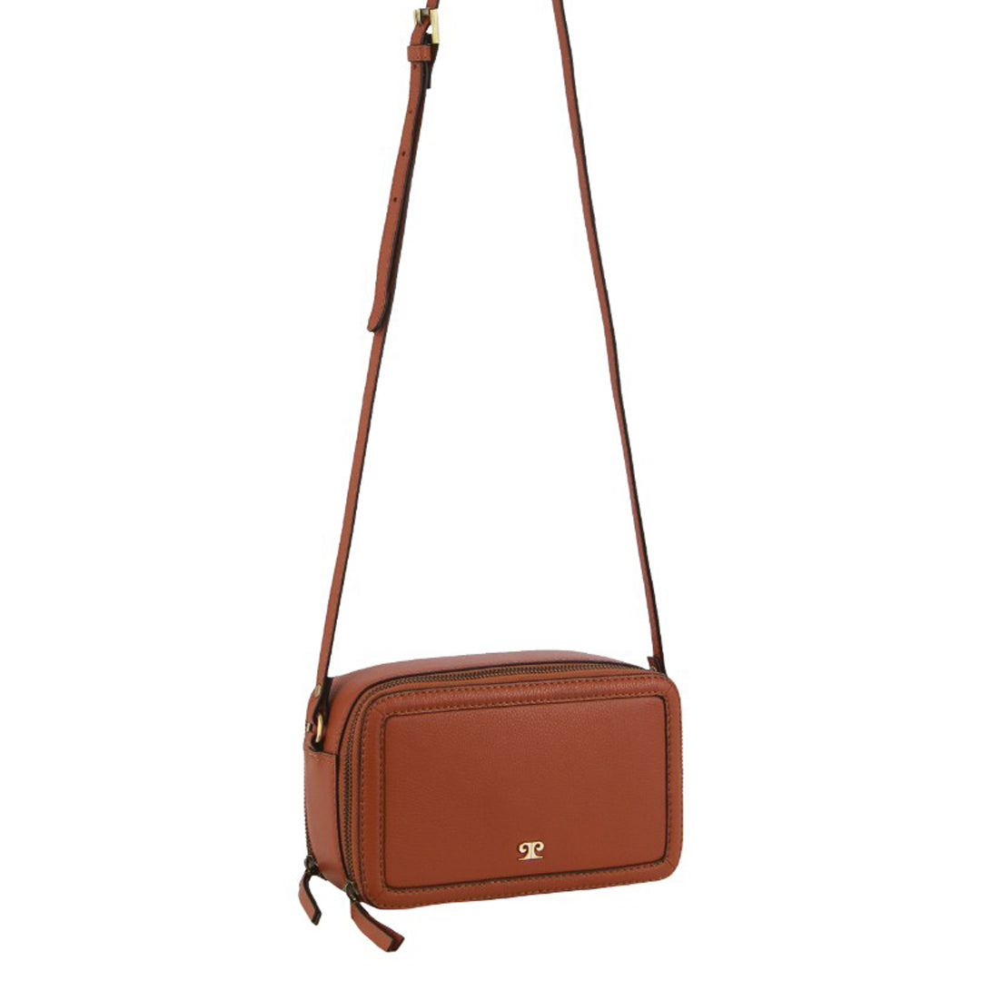 Pierre Cardin Leather Crossbody Camera Bag