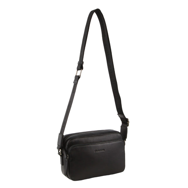 Pierre Cardin Men's Leather Crossbody Bag