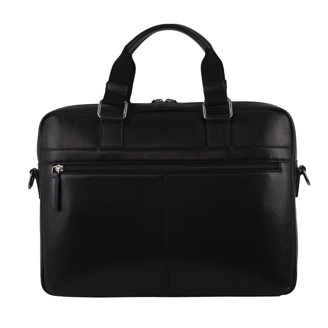 Pierre Cardin Men's Leather Business Computer Bag