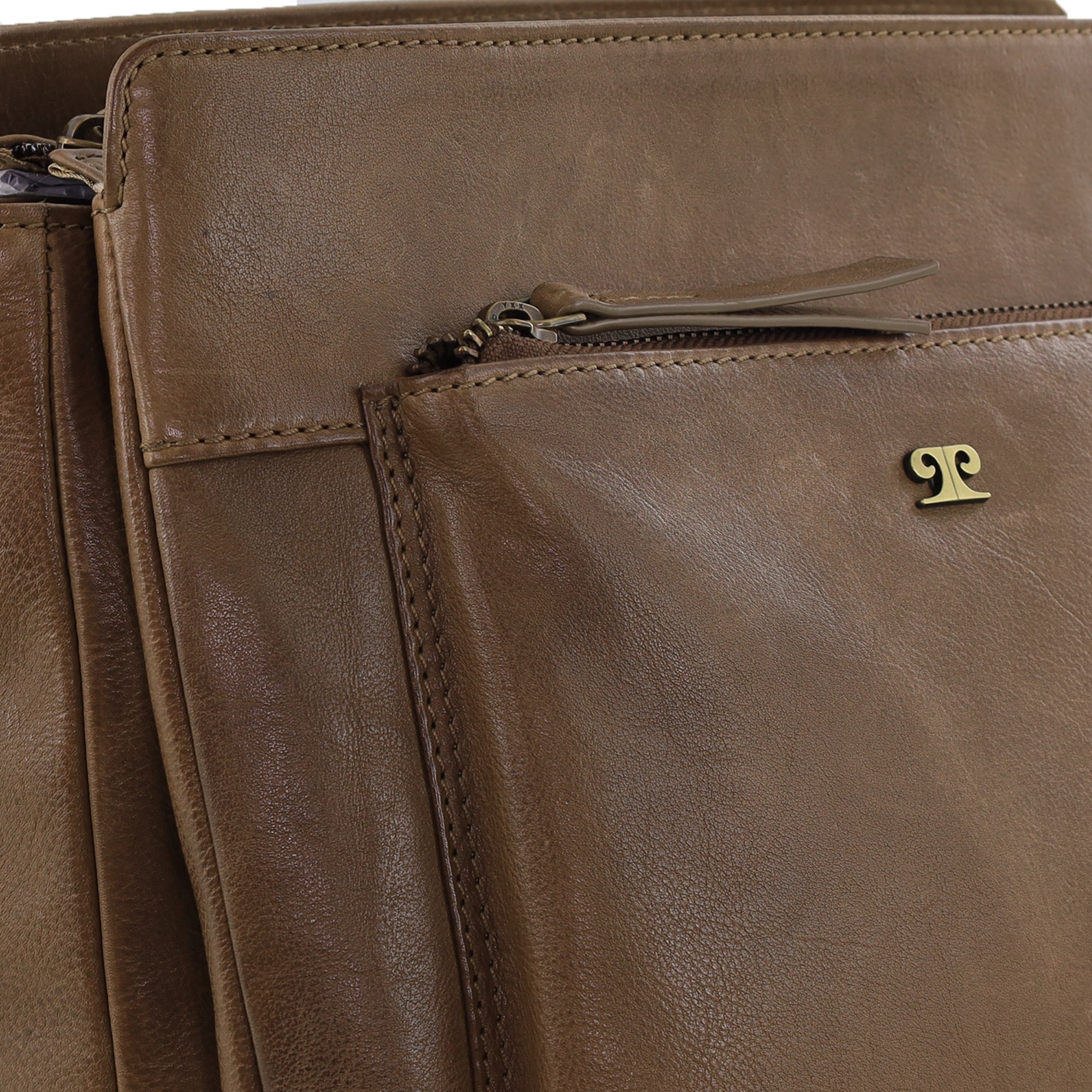 Pierre Cardin Leather Cross-Body Bag