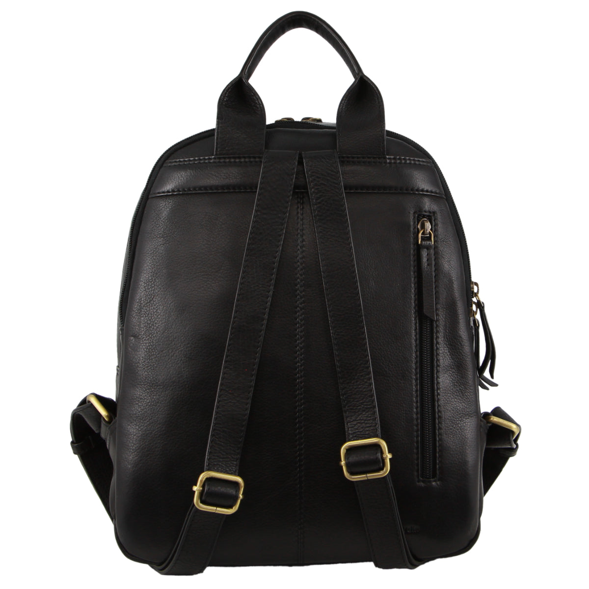 Pierre Cardin Rustic Leather Business Backpack/Computer Bag