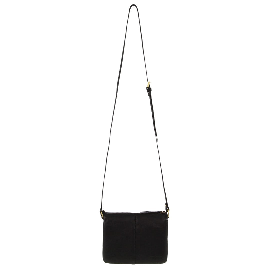 Pierre Cardin Leather Sleek Crossbody Bag