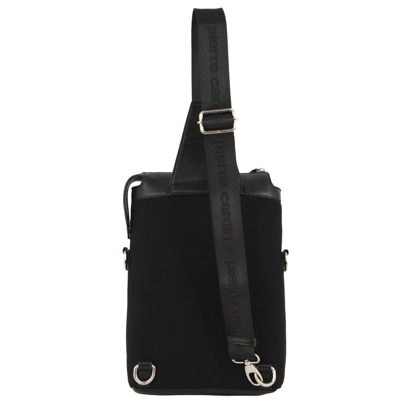 Pierre Cardin Unisex Leather 3-Way Sling Bag