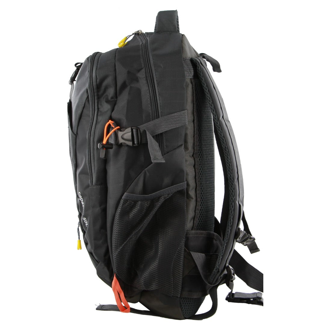 Pierre Cardin Nylon Travel & Sport Medium Backpack in Grey