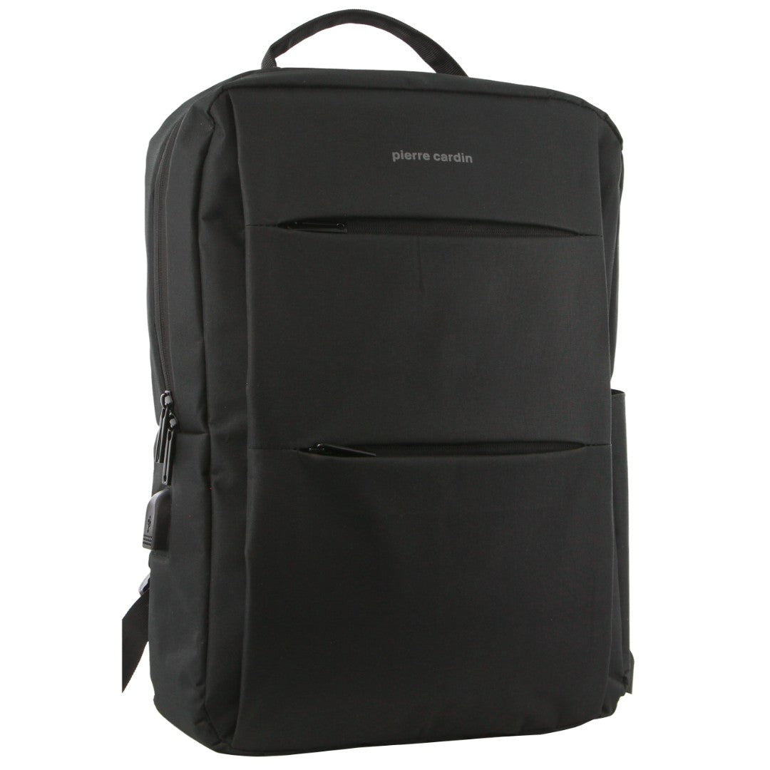 Pierre Cardin Travel & Business Backpack with Built-in USB Port