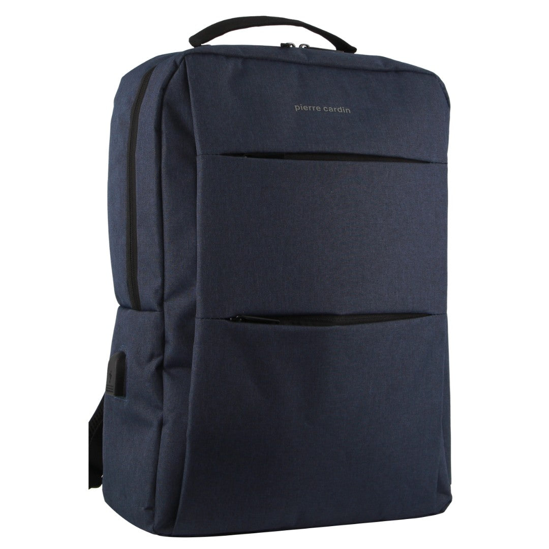 Pierre Cardin Travel & Business Backpack with Built-in USB Port