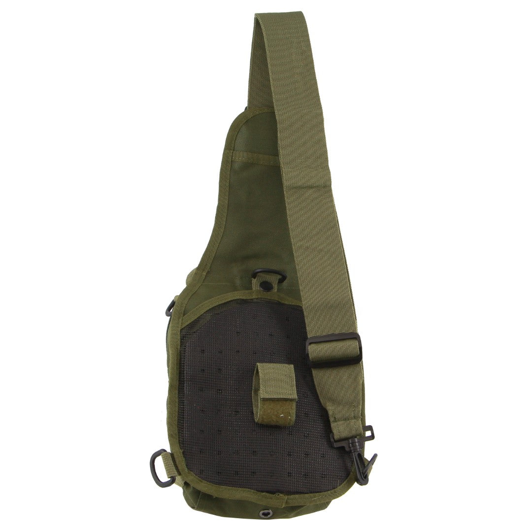 Pierre Cardin Cross Body Sling Bag Tactical Rucksack Bag in Black