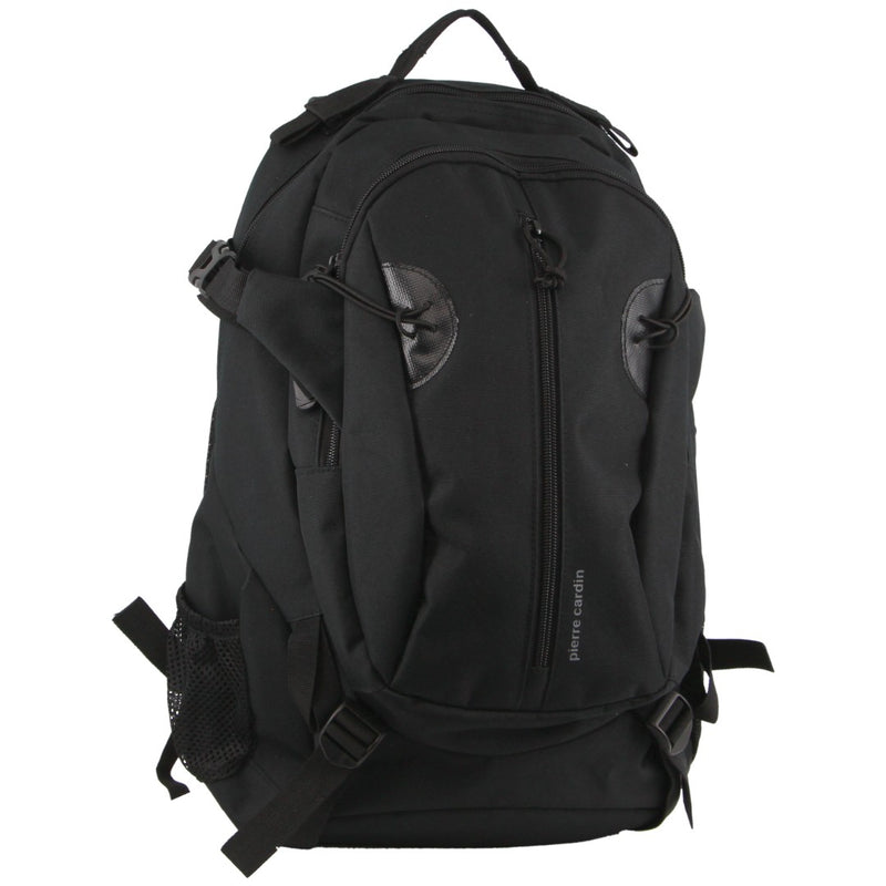 Pierre Cardin  Adventure Travel & Casual Backpack in Black