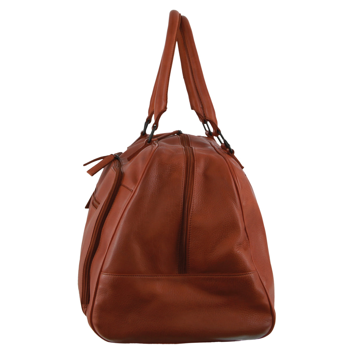 Pierre Cardin Leather Business/Overnight Bag in Cognac