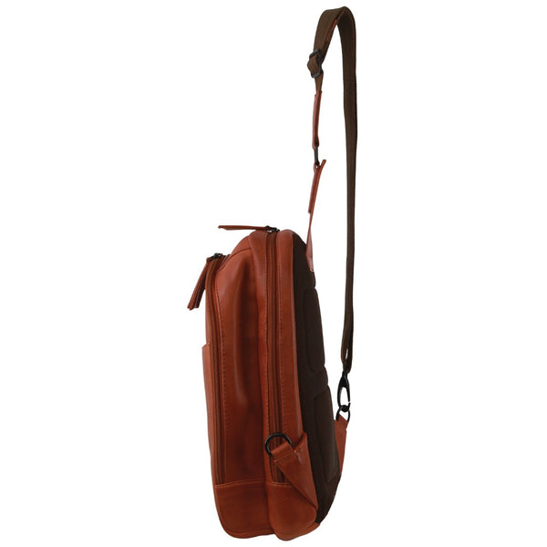 Pierre Cardin Men's Leather Sling Bag