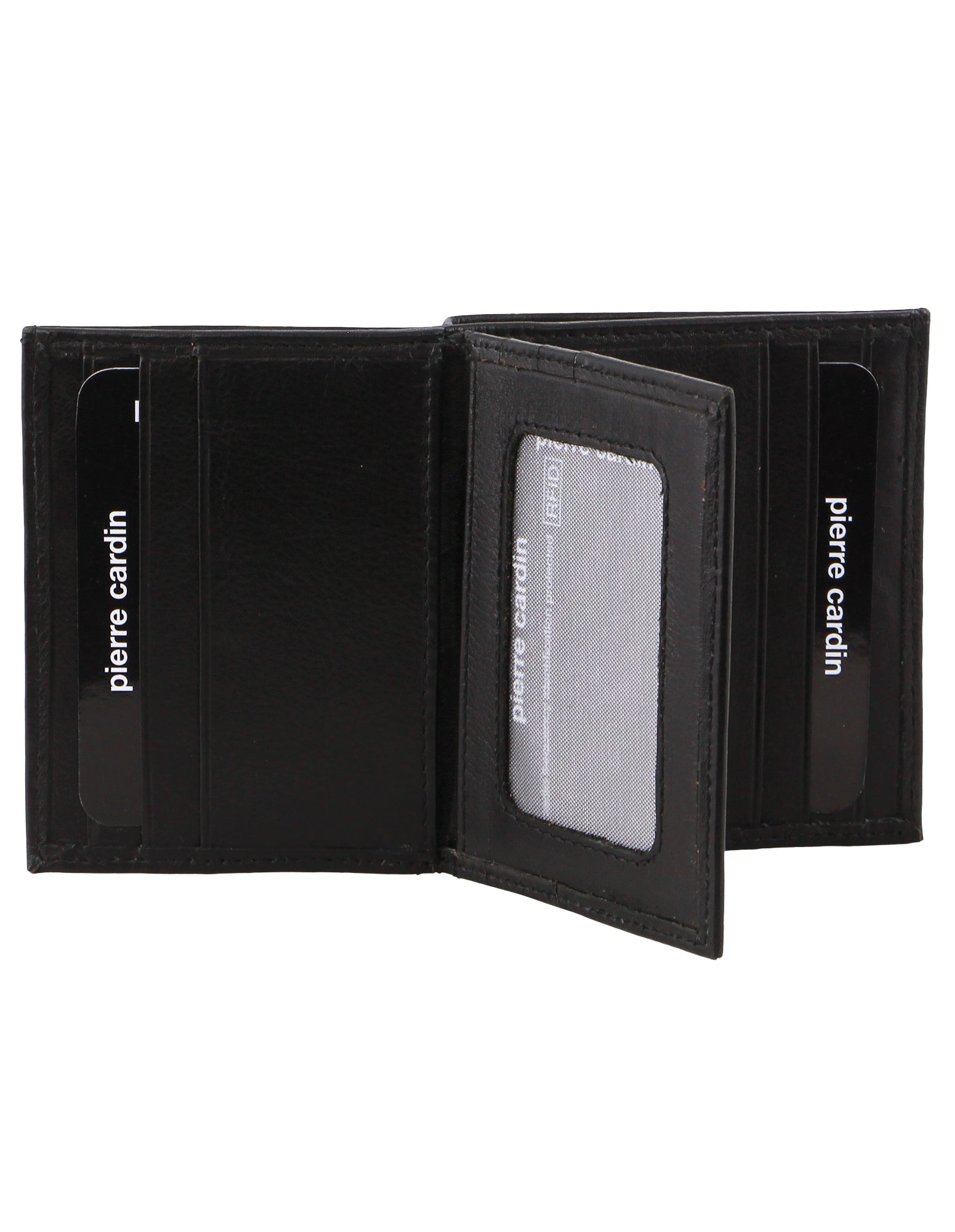 Pierre Cardin Rustic Leather Men's Slim Bi-Fold Wallet