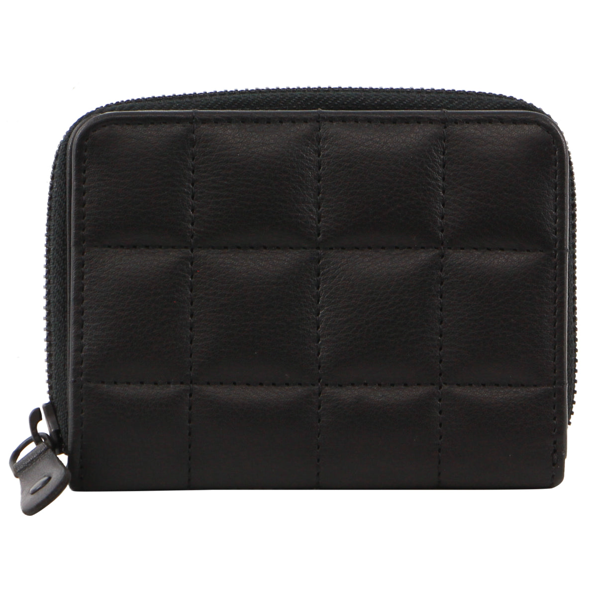 Pierre Cardin Italian Pleated Leather Ladies Press Stud Wallet