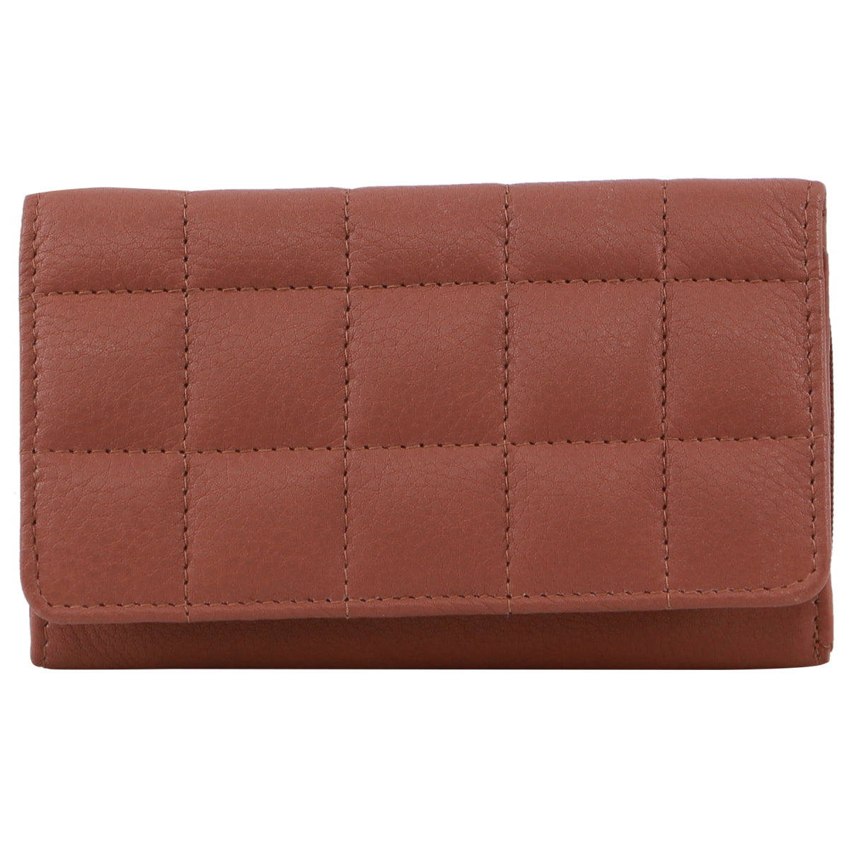 Pierre Cardin Pleated Leather Ladies Tri-Fold Wallet