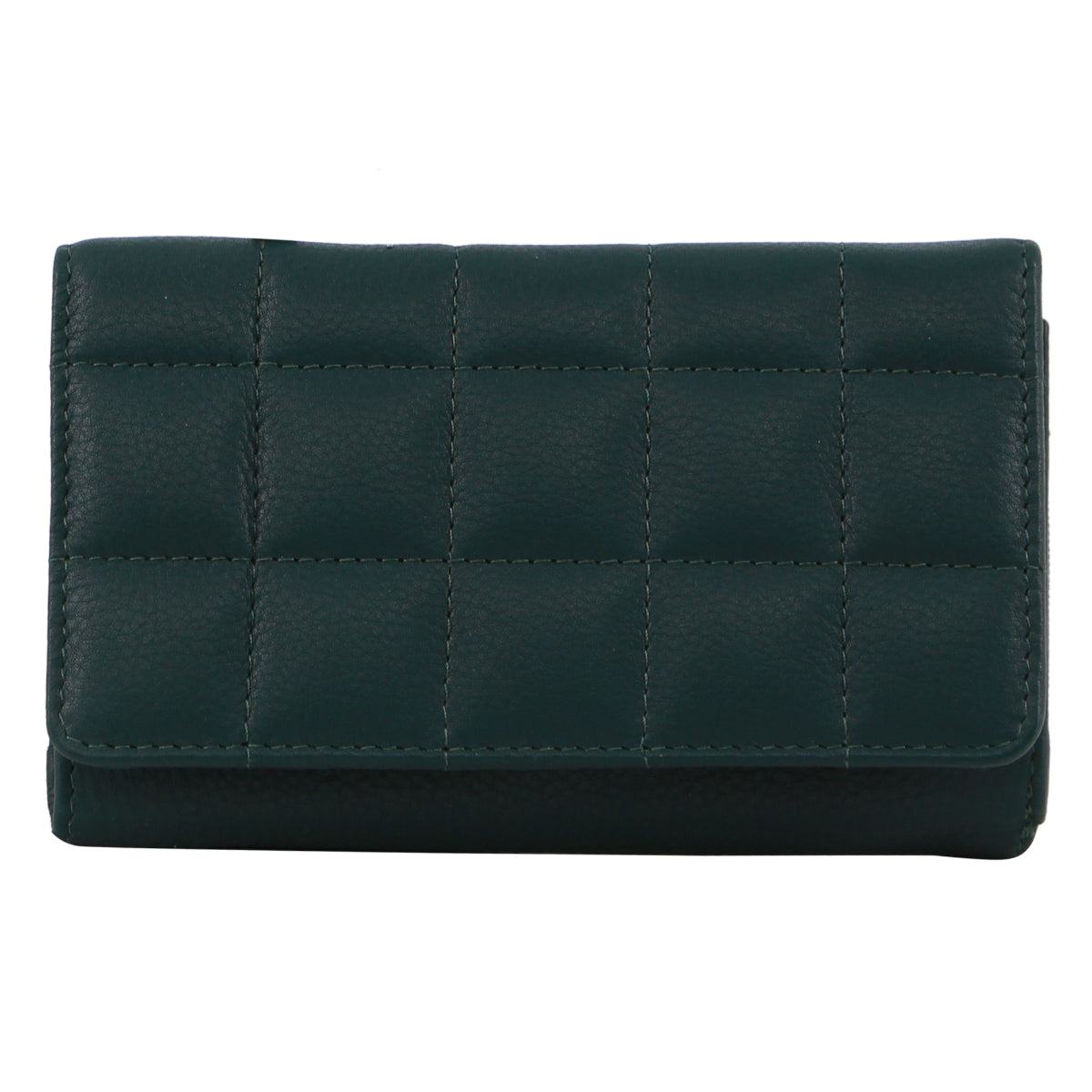 Pierre Cardin Pleated Leather Ladies Tri-Fold Wallet in Zirkon