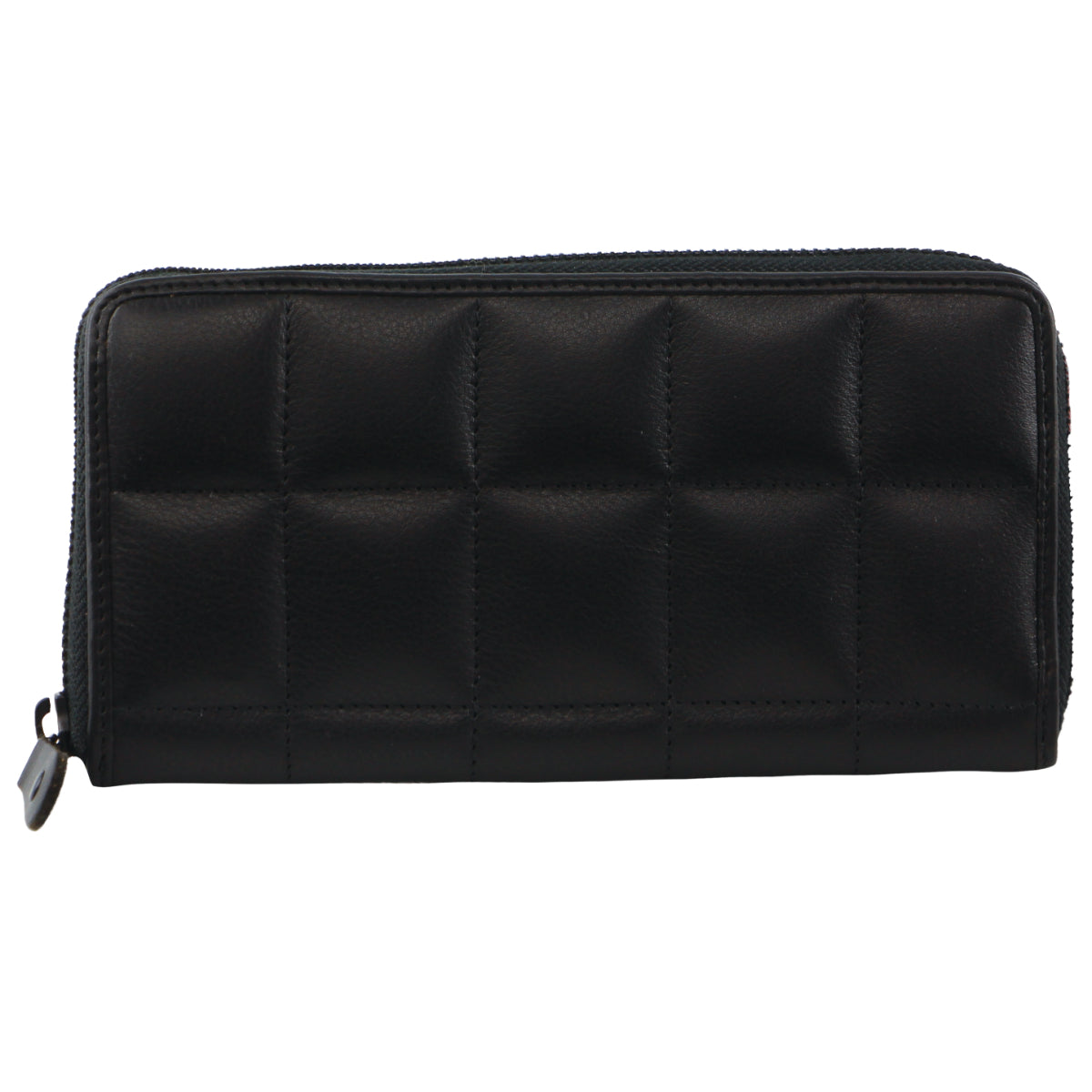 Pierre Cardin Italian Pleated Leather Ladies Zip Wallet