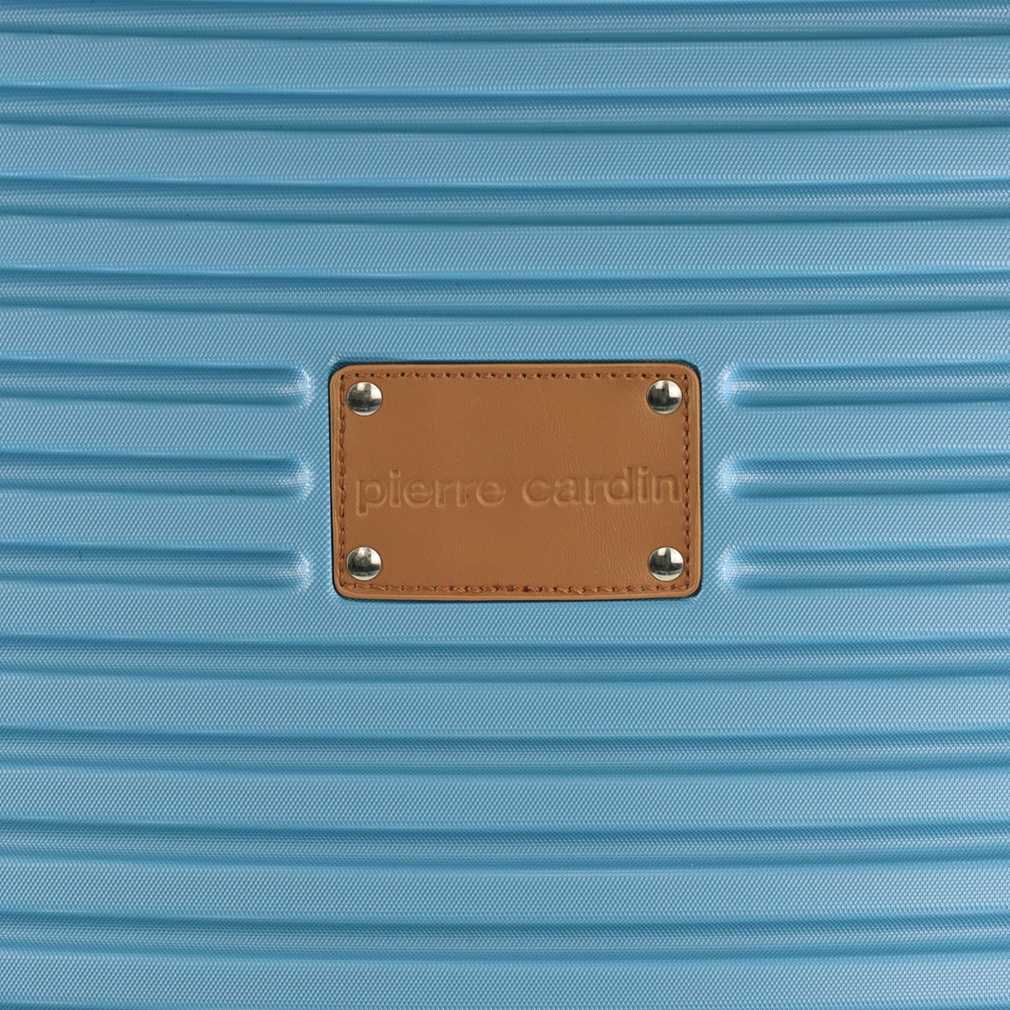 Pierre Cardin 54cm CABIN Hard Shell Suitcase in Blue
