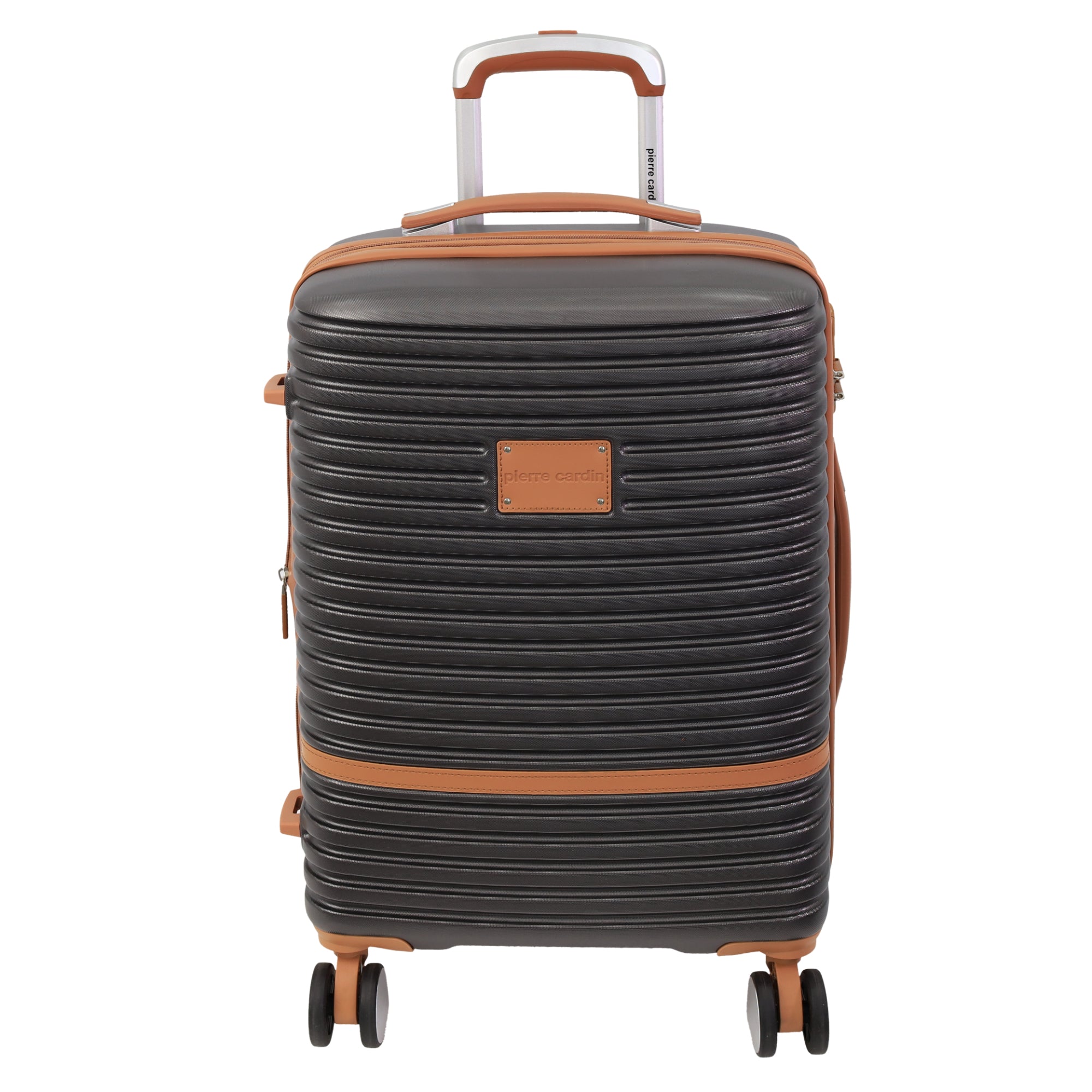 Pierre Cardin 54cm CABIN Hard Shell Suitcase in White