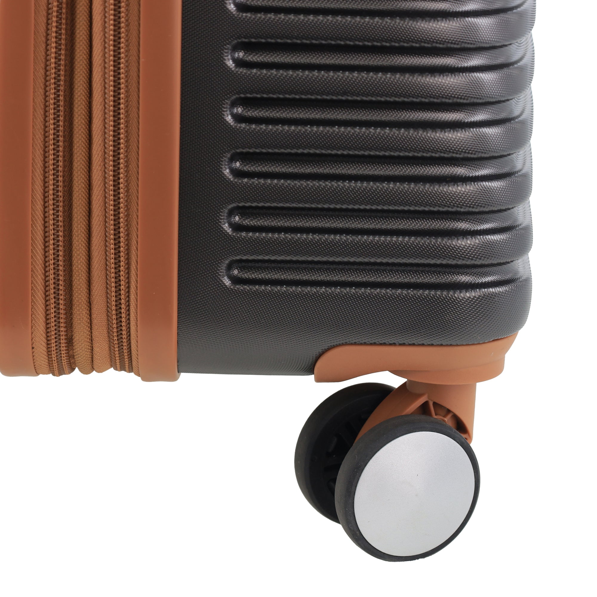 Pierre Cardin 54cm CABIN Hard Shell Suitcase in Charcoal