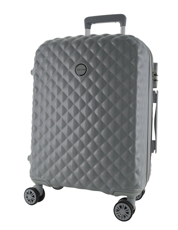 Pierre Cardin Hard-shell 3-Piece Luggage Set in Grey